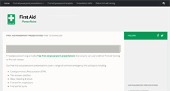 Desktop Screenshot of firstaidpowerpoint.org